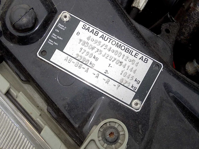 Saab 9-3 cabrio 2.0 s (project-basis), 87-xd-rt - afbeelding 37 van  42