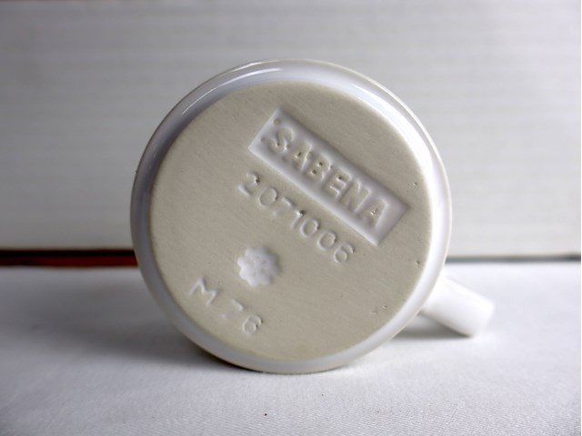 Sabena porselein by rene magritte - afbeelding 4 van  6