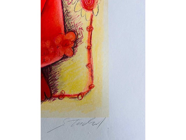 Sabine tuchel - kleurenzeefdruk - afbeelding 7 van  7