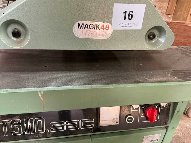 Sac ts.110 freesmachine - afbeelding 7 van  17