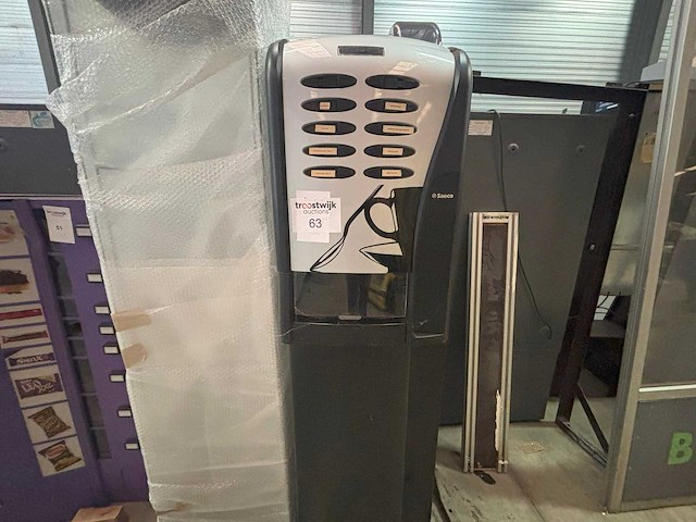 Saeco - koffie - verkoopautomaat - afbeelding 1 van  4