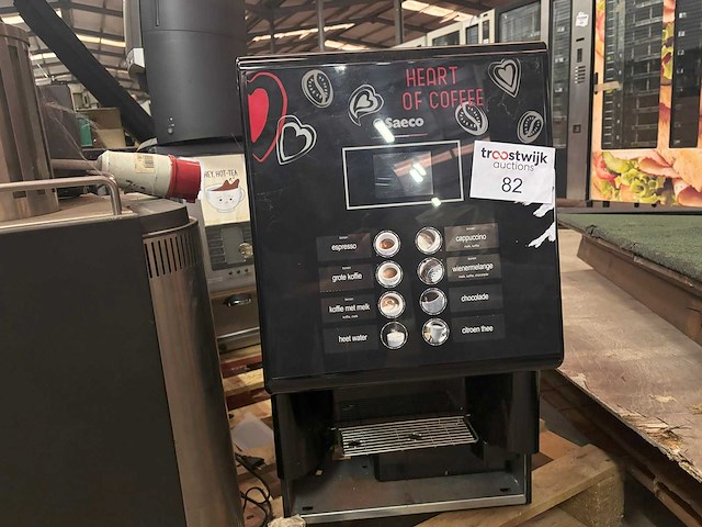 Saeco - koffie - verkoopautomaat - afbeelding 1 van  5