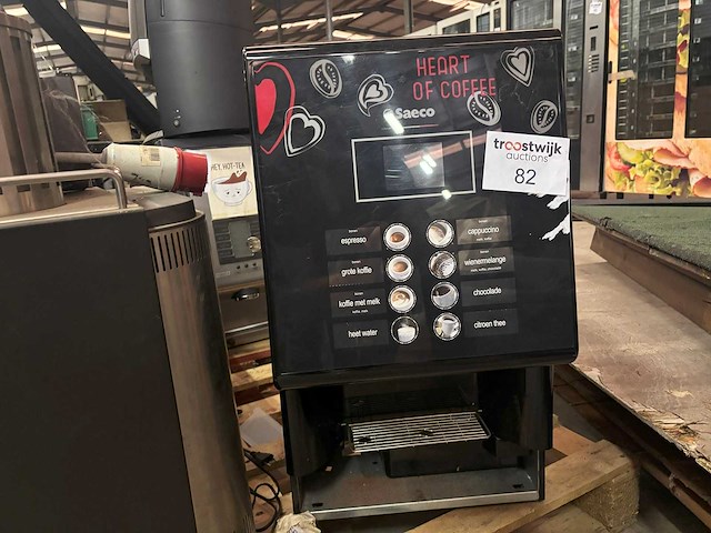 Saeco - koffie - verkoopautomaat - afbeelding 2 van  5