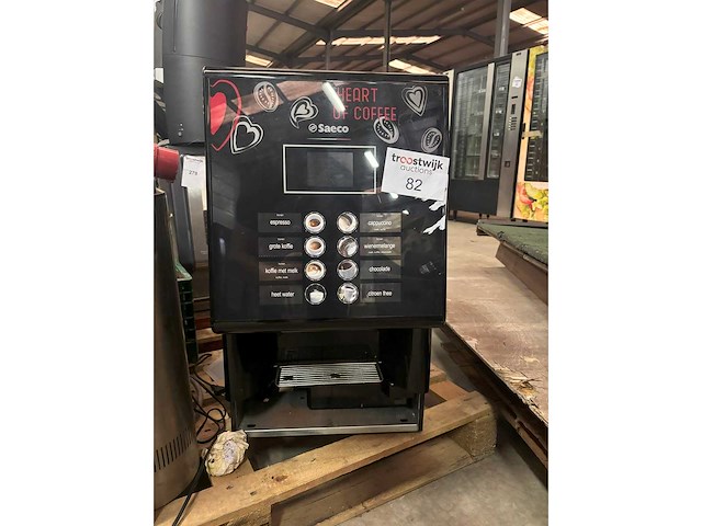 Saeco - koffie - verkoopautomaat - afbeelding 5 van  5