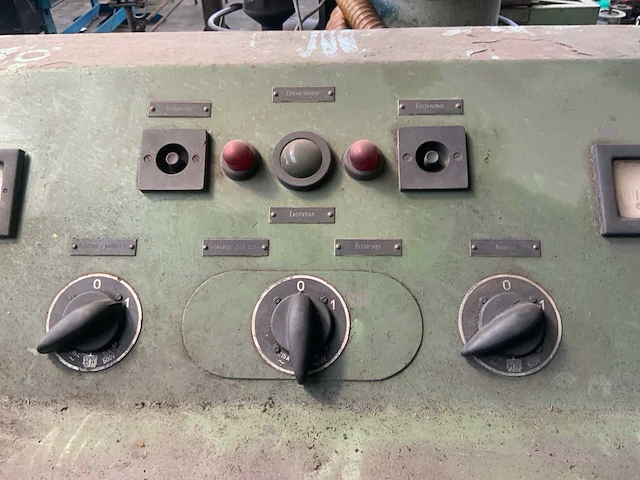 Safak metaal tafelschaafmachine - afbeelding 4 van  16