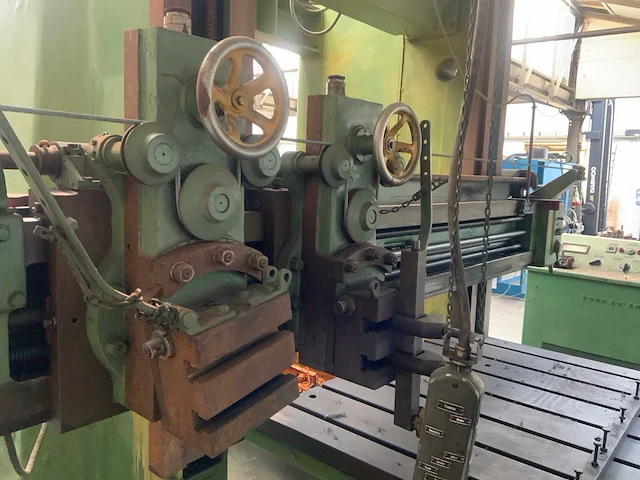 Safak metaal tafelschaafmachine - afbeelding 6 van  16