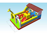 Safari springkasteel - afbeelding 5 van  6