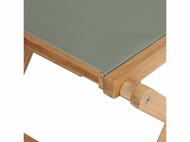 Safari tuintafel en 2 stoelen set in fsc teakhout - afbeelding 4 van  7