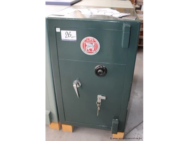 Safe lips vv sleutel en cijfercode (gewicht plm 500kg) - afbeelding 1 van  1