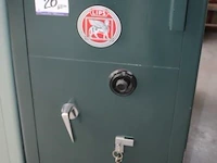 Safe lips vv sleutel en cijfercode (gewicht plm 500kg) - afbeelding 1 van  1