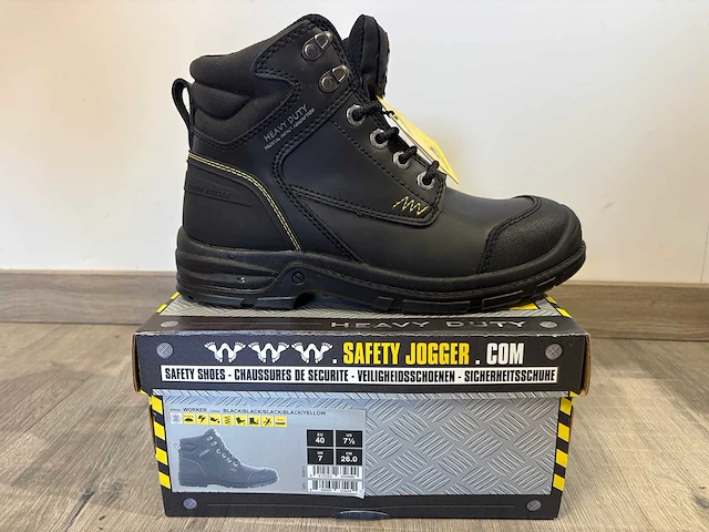 Safety jogger - worker s3 - werkschoenen hoog maat 40 (5x) - afbeelding 1 van  1