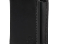 Safety wallet - leder - rfid - hide & stitch - zwart - afbeelding 4 van  4