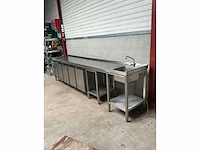 Sagi - kcop41 - koelwerkbank met spoeltafel - afbeelding 4 van  8