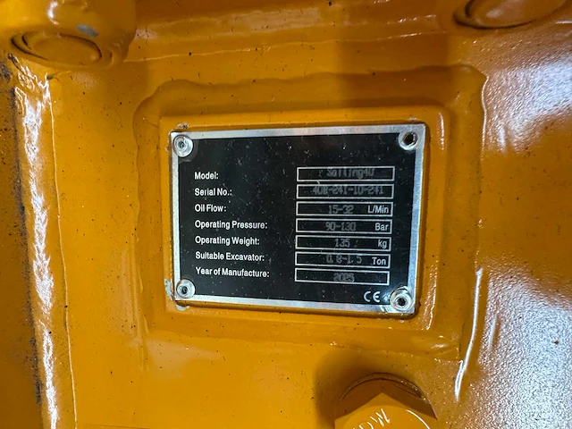 Sailing - 2025 - 40 - hydraulische hamer - afbeelding 9 van  9