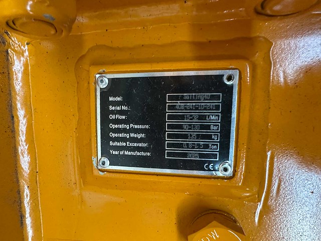 Sailing - 2025 - 40 - hydraulische hamer - afbeelding 9 van  9