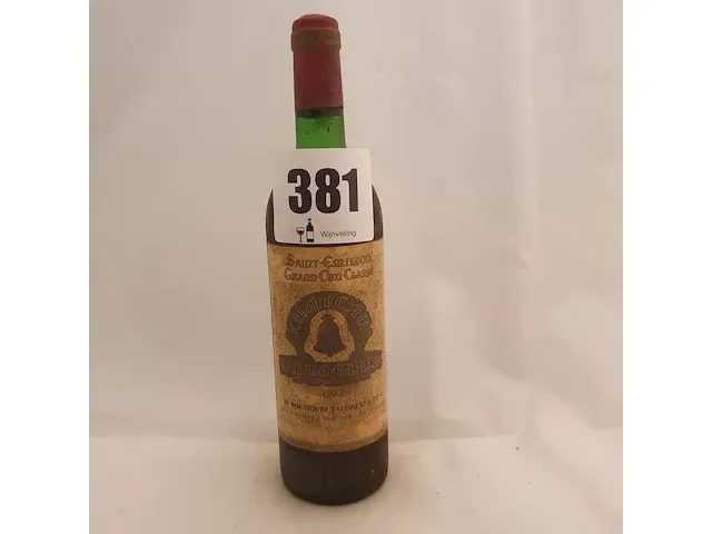Saint-emilion grand cru classé château l'angelus 1977 - afbeelding 1 van  7