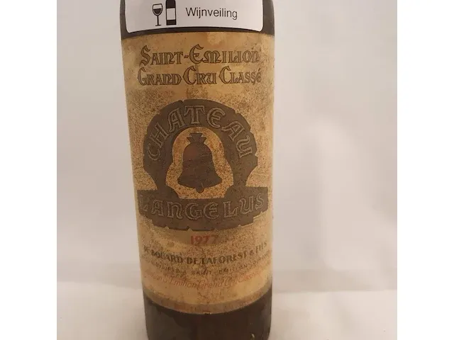 Saint-emilion grand cru classé château l'angelus 1977 - afbeelding 2 van  7