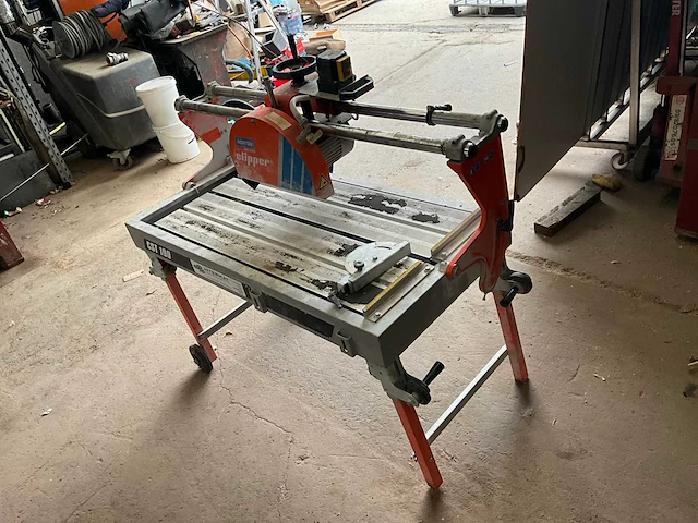Saint-gobain abrasives cst 100 alu – single phase steen-/tegelzaagmachine - afbeelding 1 van  8