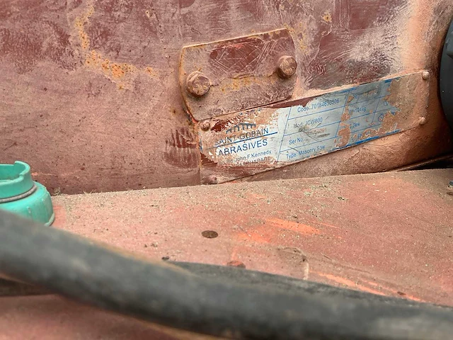 Saint-gobain abrasives jcw600 steenzaagmachine - afbeelding 4 van  7