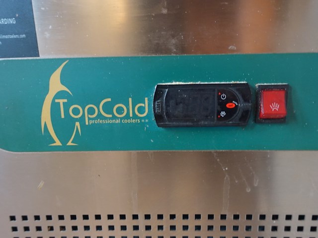 Salade werkbank met 3 deuren topcold - afbeelding 4 van  10