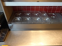 Salade werkbank met 3 deuren topcold - afbeelding 10 van  10