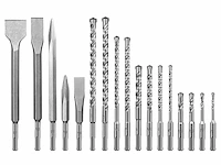 Sali 17-delige sds plus boor- en beitelset - afbeelding 1 van  3