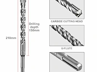 Sali sds plus boor set 16x210mm - afbeelding 3 van  4