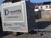Sallas foodtruck aanhangwagen