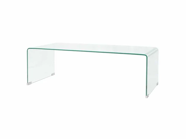 Salontafel - helder gehard glas - afbeelding 2 van  7
