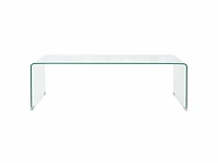 Salontafel - helder gehard glas - afbeelding 3 van  7