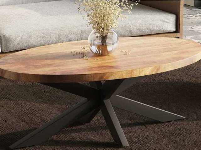 Salontafel - mangohout - afbeelding 1 van  7