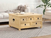 Salontafel - massief grenen - afbeelding 1 van  9