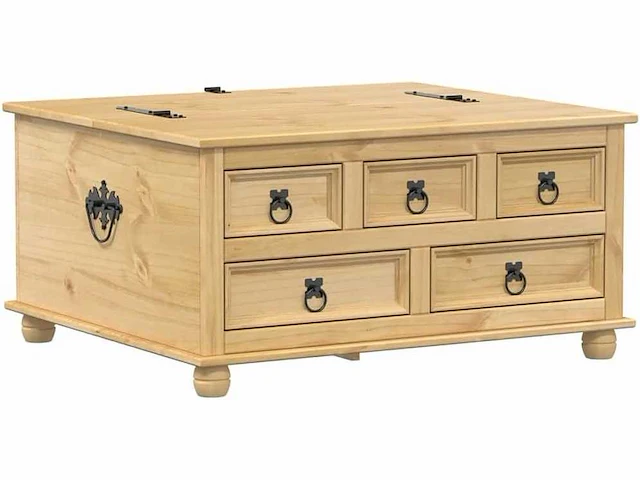 Salontafel - massief grenen - afbeelding 3 van  9