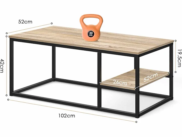 Salontafel - staal - afbeelding 4 van  10