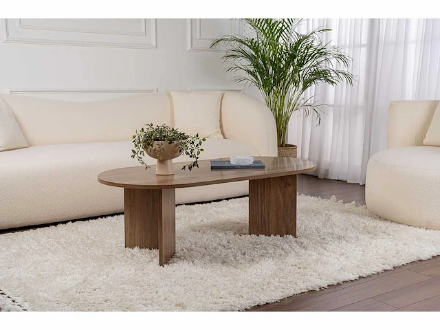Salontafel - walnoot - afbeelding 8 van  9