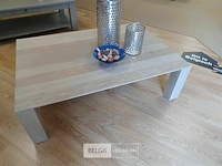 Salontafel 100% massief franse eik - afbeelding 1 van  2