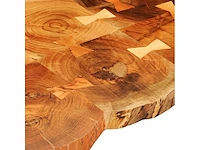 Salontafel 35 cm 6 houten boomstammen - afbeelding 3 van  6