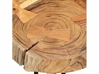 Salontafel 35 cm 6 houten boomstammen - afbeelding 4 van  6