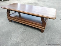 Salontafel donker eiken kleur - afbeelding 1 van  1