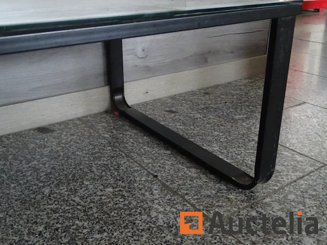 Salontafel (glazen blad met patroon) - afbeelding 2 van  2