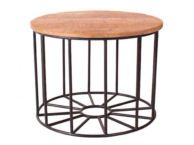 Salontafel kochi-62 in massieve mango - afbeelding 1 van  1