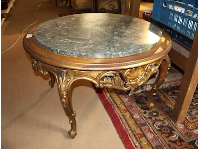 Salontafel marmeren blad - afbeelding 1 van  6