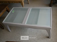 Salontafel met ijzeren onderstel - afbeelding 1 van  2