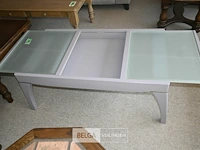 Salontafel met ijzeren onderstel - afbeelding 2 van  2