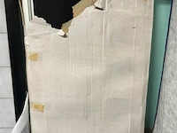 Salontafel met tegels wit - afbeelding 1 van  1