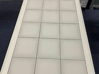 Salontafel met tegels wit - afbeelding 3 van  4