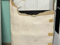 Salontafel met tegels zwart