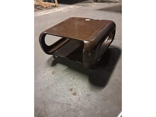 Salontafel polyester 700mm x 7mm x 400mm - afbeelding 2 van  3