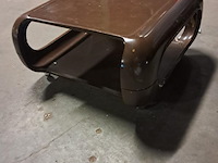 Salontafel polyester 700mm x 7mm x 400mm - afbeelding 2 van  3