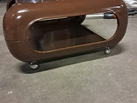 Salontafel polyester 700mm x 7mm x 400mm - afbeelding 3 van  3